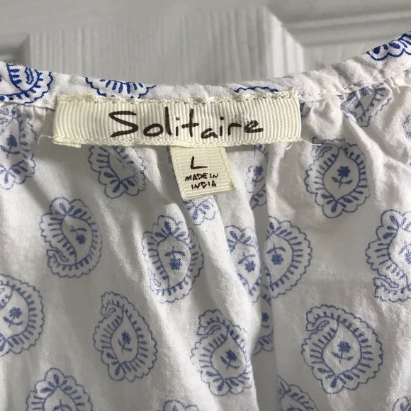 Embellished Anthropologie Solitaire Beaded Top - Picture 5 of 5